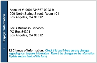 Taxpayer Information