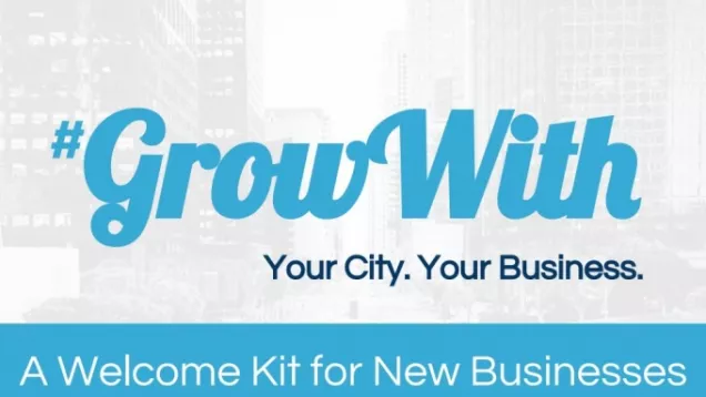#GrowWith flyer